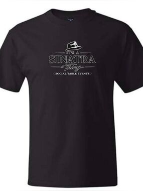 Sinatra Thing Short-Sleeve Tee - Black